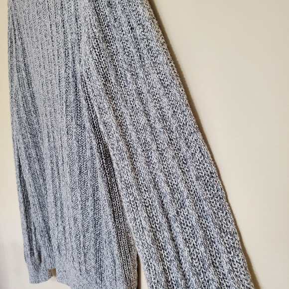 Tasso Elba 1/4 Zip Grey Sweater - Size Medium - Picture 3 of 5